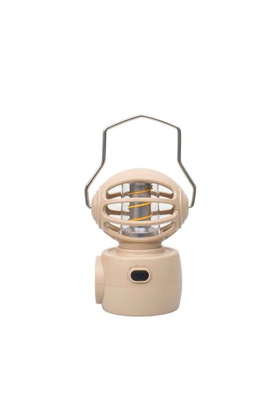 FOXMAG24 Robot-shaped desk lamp, 4 light modes, USB, 30W, cream