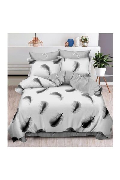 Johny Home Pucioasa Finet Bed Linen, 6 pieces, Elegant Home, 2 Persons, 240 x...