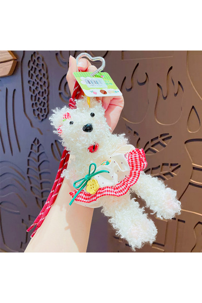 Generic Cartoon Plush Twister Rabbit Doll Keychain Pendant Cute Couple School...