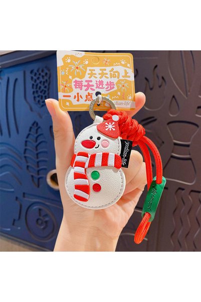 Generic New Keychain Leather Backpack Pendant Doll Stocking Reindeer