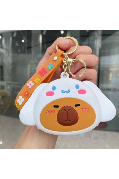Generic Coin Purse Silicone Small Handbag Zipper Storage Bag Cartoon Coin Bag...