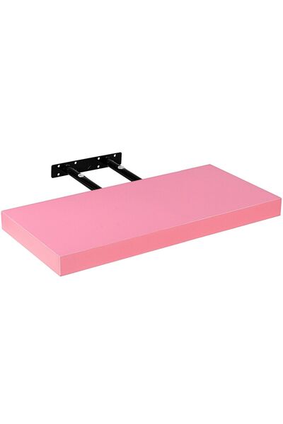 STILISTA Raft de perete, lungime 90 cm, roz