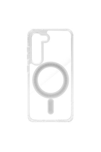 FONIX Husă tip MagSafe, compatibilă cu Samsung Galaxy S23, spate din policarb...