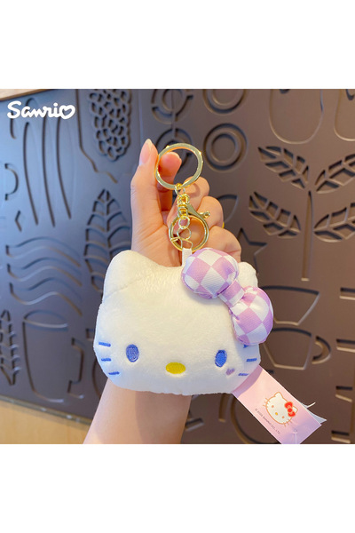 Generic Hellokitty Music Cute Plush Keychain Bestie Backpack Small Pendant