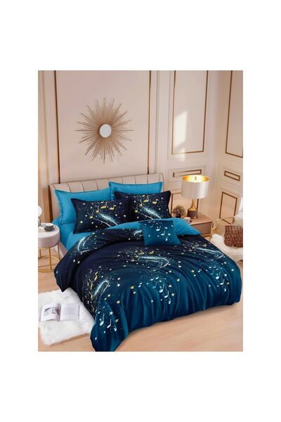 Johny Home Pucioasa Σεντόνια λινά, 180x200, 6 τεμάχια, για 2 άτομα, με σχέδιο...