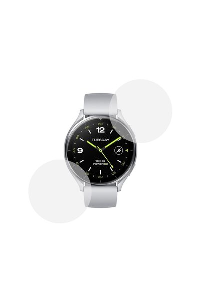 FONIX Set of 2 x Screen Protector compatible with Xiaomi Watch 2, Matte Invis...