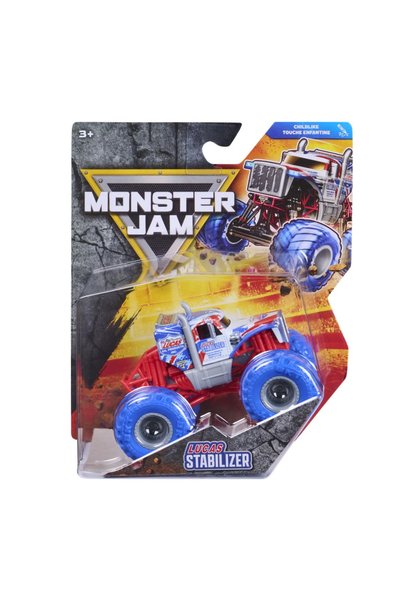 Monster Jam Μεταλλικό φορτηγό Lucas Stabilizer σε κλίμακα 1:64