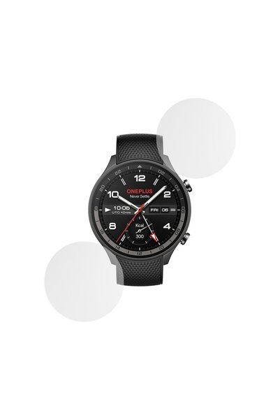 FONIX Set of 2 x Screen Protector compatible with OnePlus Watch 2R, Matte Inv...