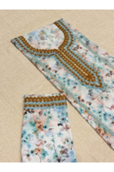 Tori Emirati Silk Patchwork Piece-Comes as a Whole Piece of Fabric, Undetaile...