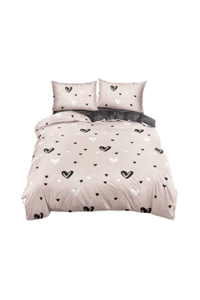 Johny Home Pucioasa 4-piece bedding set, with elastic, for 2 people 180x200 c...