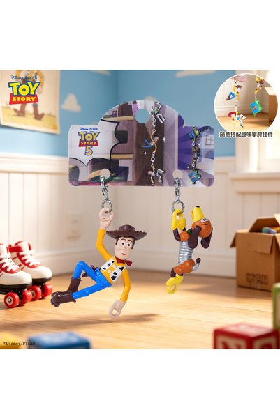 Generic Buzz Lightyear Climbing Clasp Keychain Cartoon Cute Woody Doll Backpa...