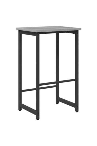vidaxl Scaun de bar Sonoma gri 40 x 32 x 64 cm Lemn prelucrat