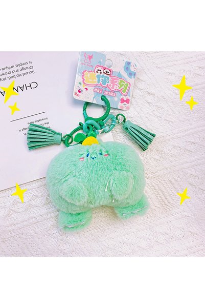 Generic Cute Plush Animal Butt Korean Style Pendant Creative Girl Heart Bag K...
