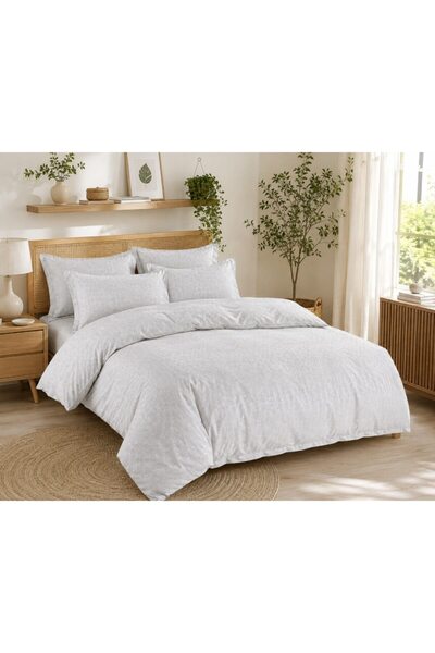 JOJO HOME Double Bedding Set, Fitted Sheet, Finet, 6 pieces, 2 persons, 180x2...