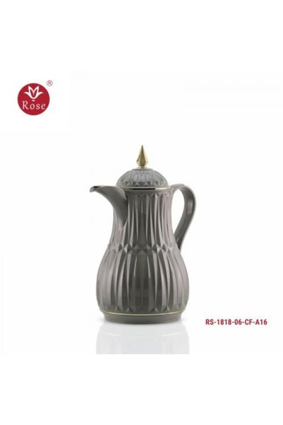 Rose ترمس روز موديل RS-1818-CF - قهوة - رمادي - 0.50 لتر