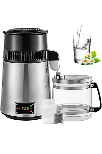 VEVOR Destilator de apă, Putere: 750 W, Capacitate: 4,01 L (SUA) / 3,33 L (Ma...