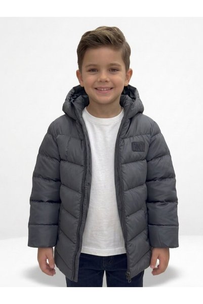 benitto kids BenittoKids Παιδικό μπουφάν puffer με κουκούλα 51380