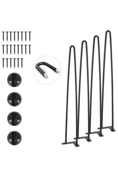 VEVOR Picioare de masă, Sarcină maximă: 227 kg, Material principal: oțel carb...