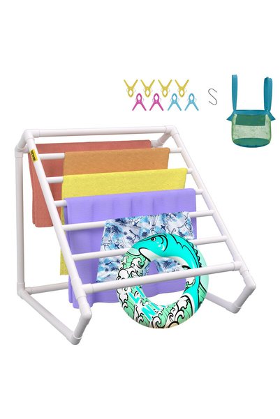 VEVOR Suport pentru prosoape, Capacitate de încărcare: 30 kg, Material: PVC, ...