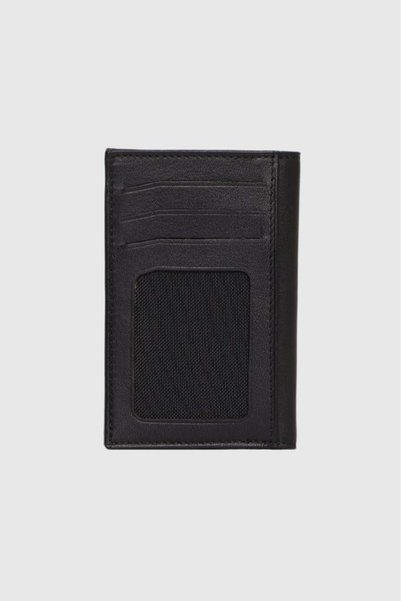 Grande Men's Card Holder 844 Wallet, Black