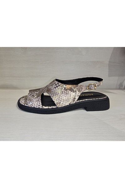 Adrada Sandale de damă din piele naturală, bej |   Mărimea EU 36
