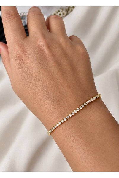 XUPING JEWELRY Suyolu Gold Color Elegant Design (Length 18 cm–16 cm) (2 mm Zi...