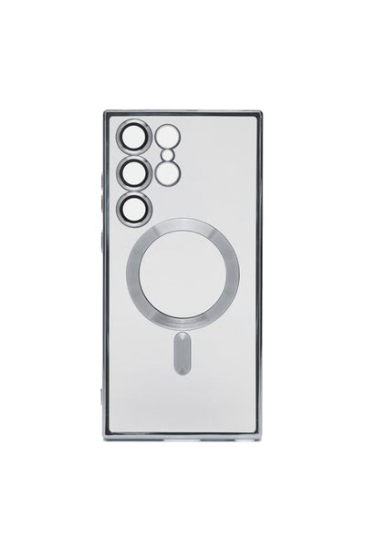 FONIX Husă tip MagSafe compatibilă cu Samsung Galaxy S25 Ultra, placare elect...