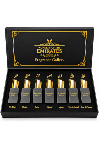 Fragrance Gallery Wonders of the Emirates Perfume Set 7 x 30 ml, 210 ml Total...