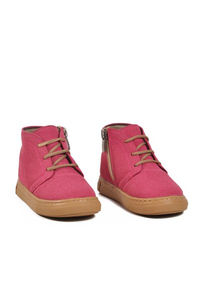 AYK'S Cizme pentru copii din piele întoarsă fucsia Ba&Ba 823106 B