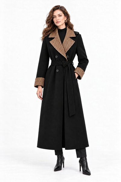 Zühre FLAKE COAT, BLACK 14163