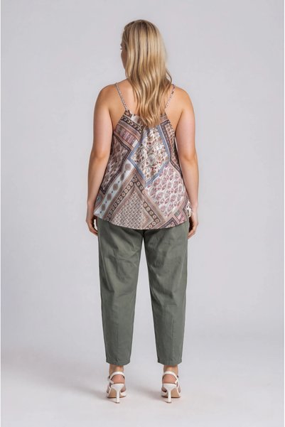 Marilyn Boutique Παντελόνι Relaxed Fit Διακοσμητική Ζώνη