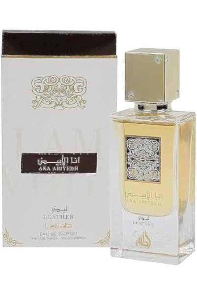 khamra عطر طويل الأمد للرجال والنساء، Ana Abiyedh Leather، Eau de Parfum، 60 مل