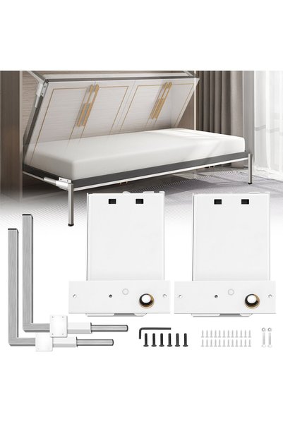 VEVOR Pat extensibil, Material: fier + oțel inoxidabil, Culoare: alb, Model: ...