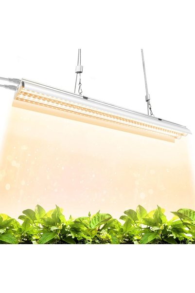 FONIX Lampă dublă pentru creșterea plantelor, Tehnologie Comando, LED, Spectr...