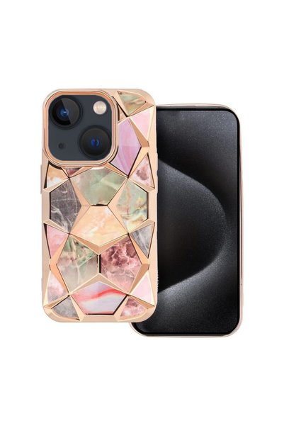 FONIX Husă pentru Apple iPhone 13, Prismă 3D, Design 2 în 1, Protecție cameră...