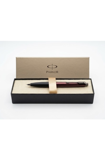 Parker قلم رصاص ميكانيكي باركر فرونتير ميتاليك – لون أحمر برغندي برّاق مع قسم...