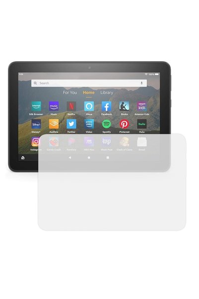 COMANDO High Definition Silicone Film for Fire HD 8 (2020), TAB PROTECT, Anti...