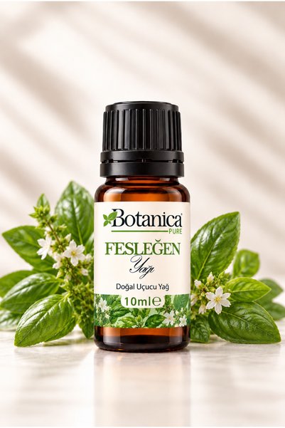 Botanica Pure Basil Essential Oil—100% Pure Distilled Essential Oil for Aroma...