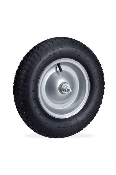 Relaxdays 4.80 4.00-8 Anvelopă pentru roabă cu axă