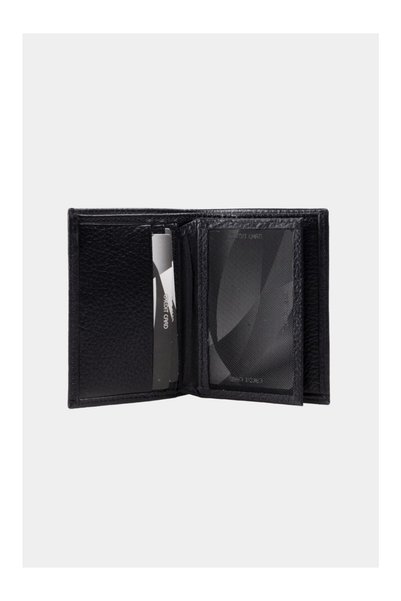 Grande Men's Card Holder 01491 Black