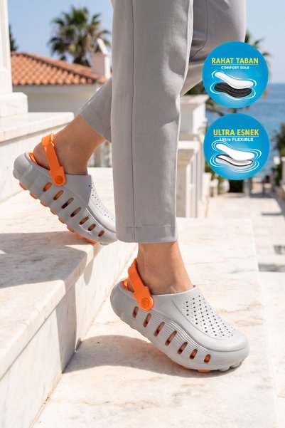 AYAKMOD Unisex Slippers 2504 Ice-Orange