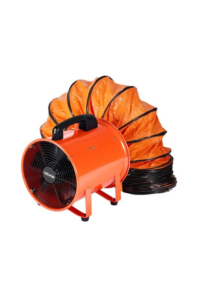 VEVOR Tubular axial fan de, Power: 300 W, Product dimensions: 380 x 357 x 438...