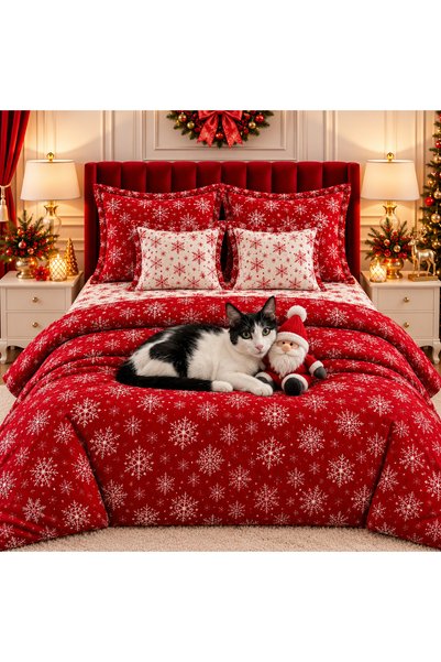 Liz Line King Size Duvet Cover Set set, six pieces, sheet 260x240cm, made of ...
