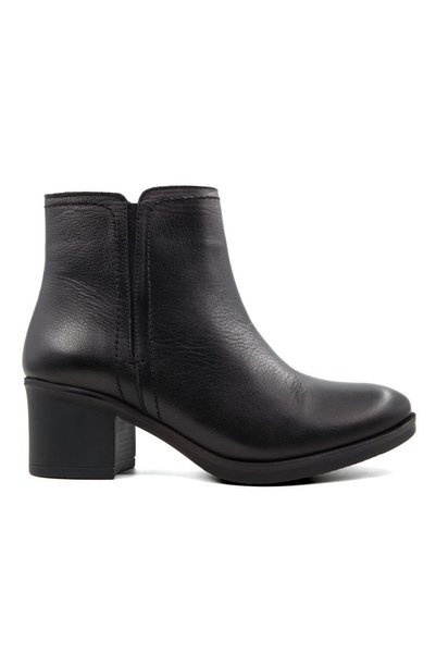 Castle Black 92168 Genuine Leather Black Women's Boots