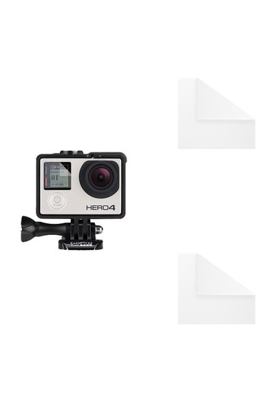 COMANDO Protective set compatible with GoPro Hero 4, Focus Shield, 2 Resistan...