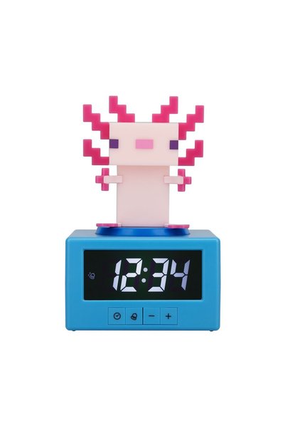 Paladone Products Icoane: Minecraft - Ceas deșteptător Axolotl (PP15043MCF)