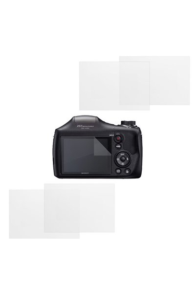 COMANDO Σετ προστασίας συμβατό με τη Sony Cyber-Shot H300, Focus Shield, 4 αν...