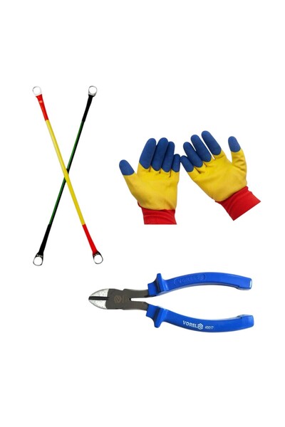 Universal photovoltaic system/battery start current cable, 16 mmp section, 2x...