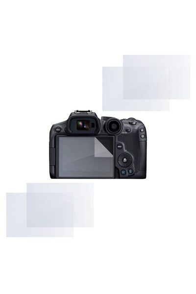 COMANDO Σετ προστασίας συμβατό με την Canon EOS R7, Focus Shield, 4 ανθεκτικέ...