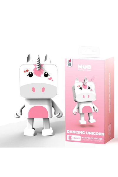 MOB Paris Boxă portabilă Bluetooth pentru copii, Unicorn dansator, MOB, 9,3 c...